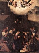 MAZZOLINO, Ludovico Adoration of the Shepherds g oil painting artist
